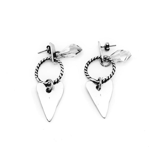 Silver Earrings | M4019 - Artizen Jewelry